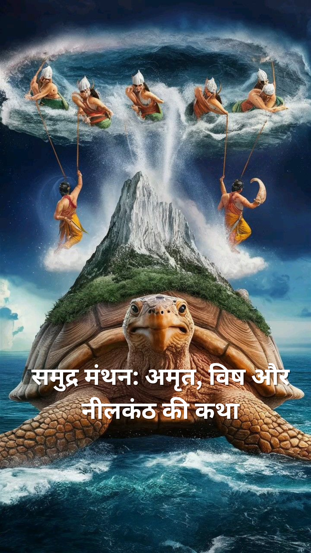 समुद्र मंथन: अमृत, विष और नीलकंठ की कथा