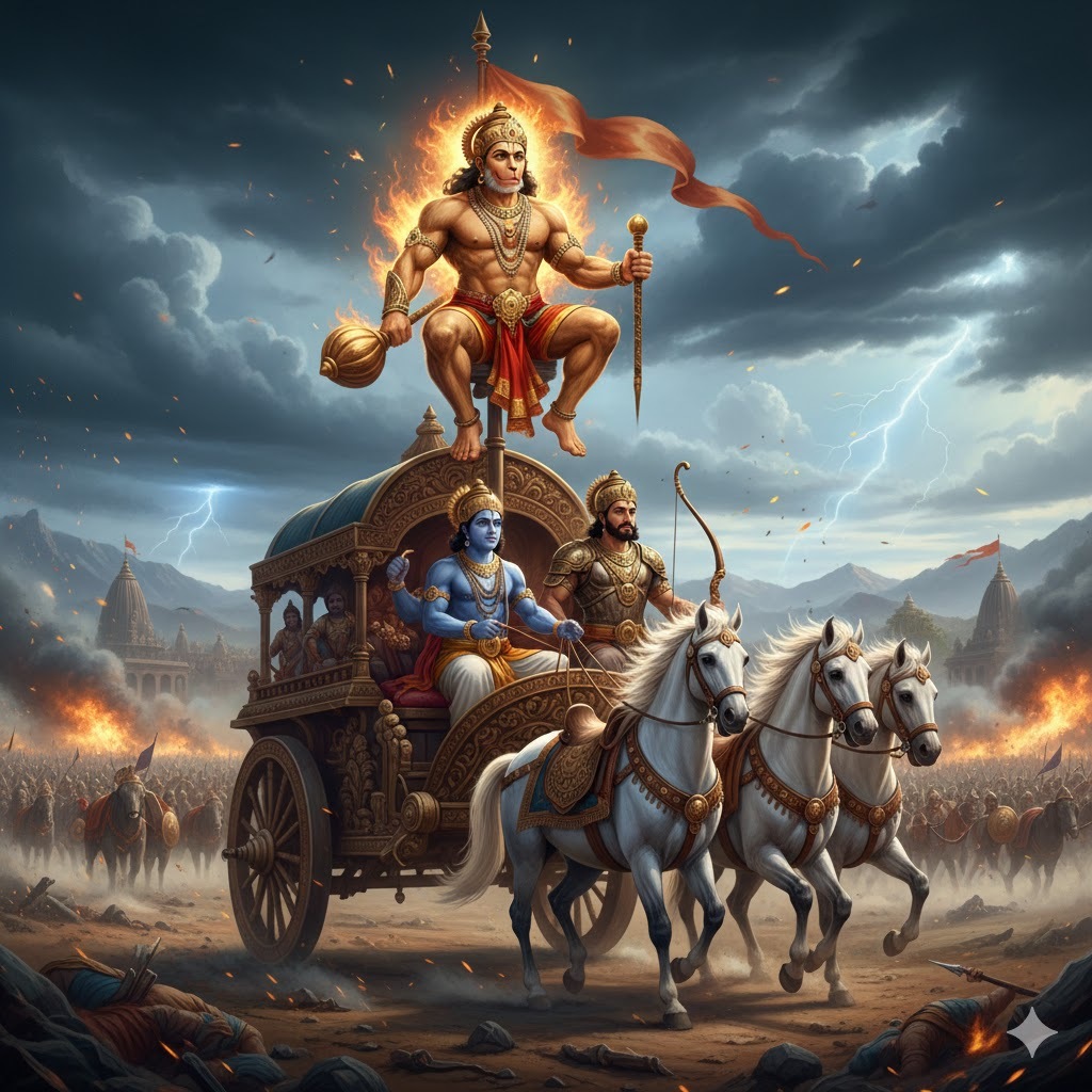 Arjuna_and_Hanuman's_Pride