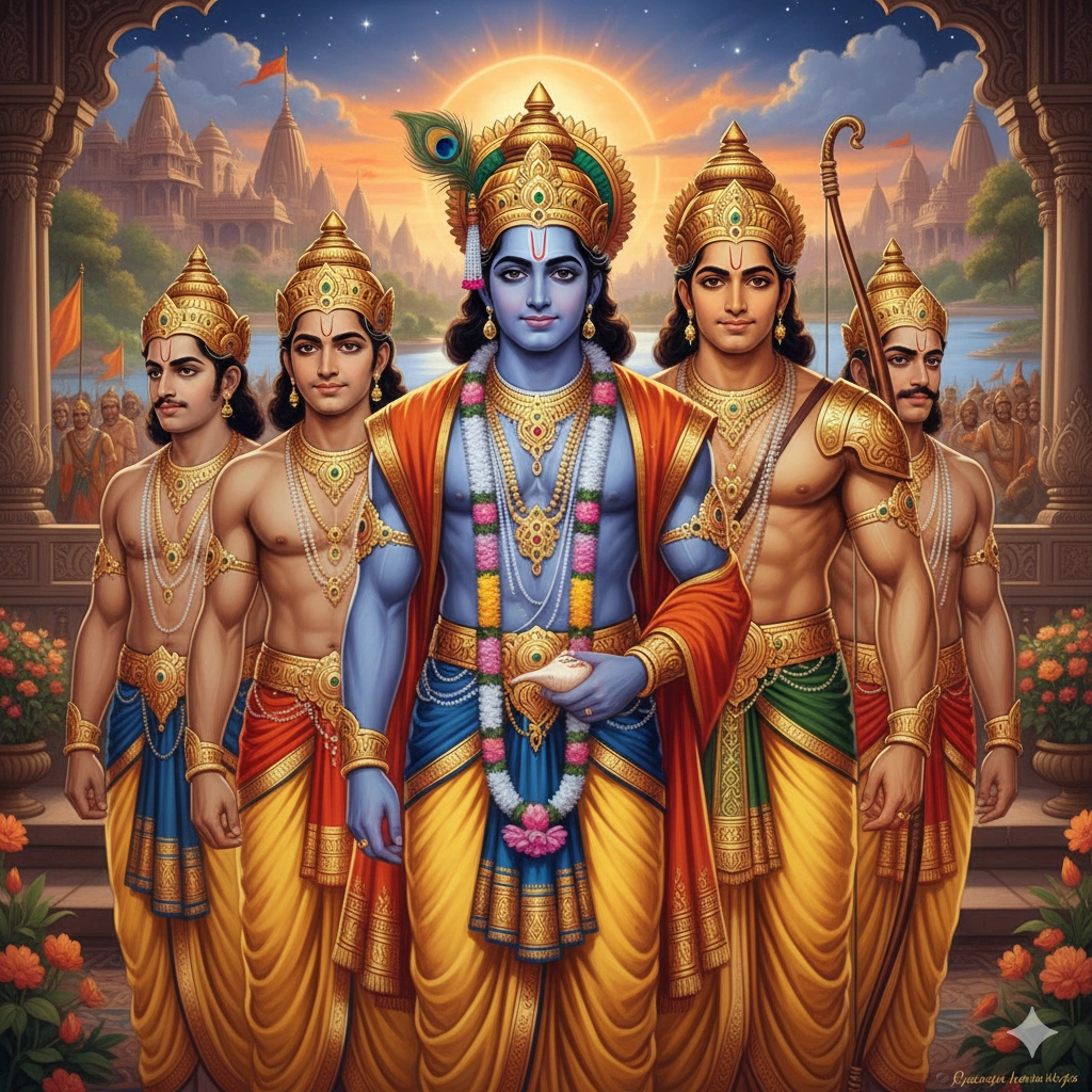 The Most Beautiful Men of the Mahabharata