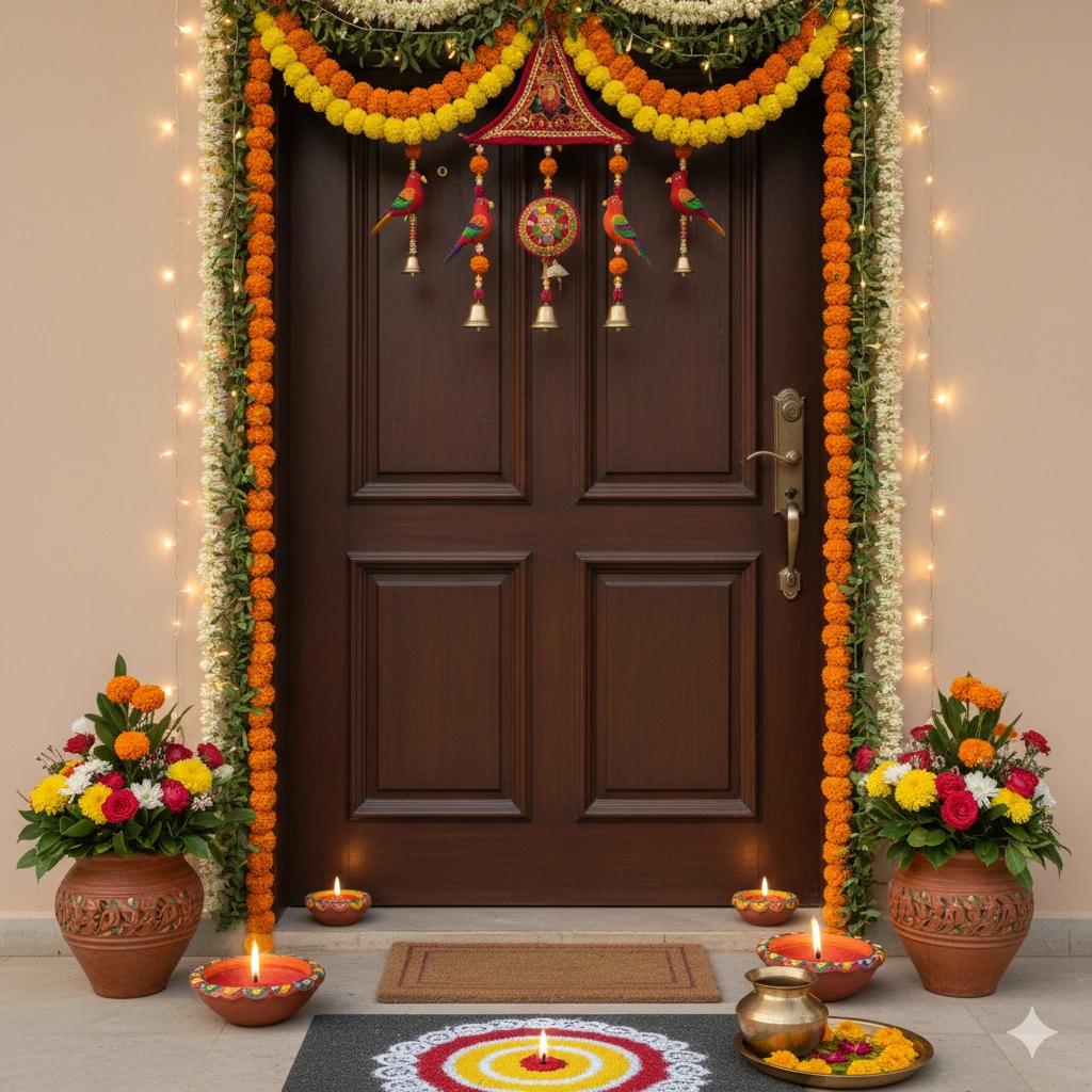 Decorated Door