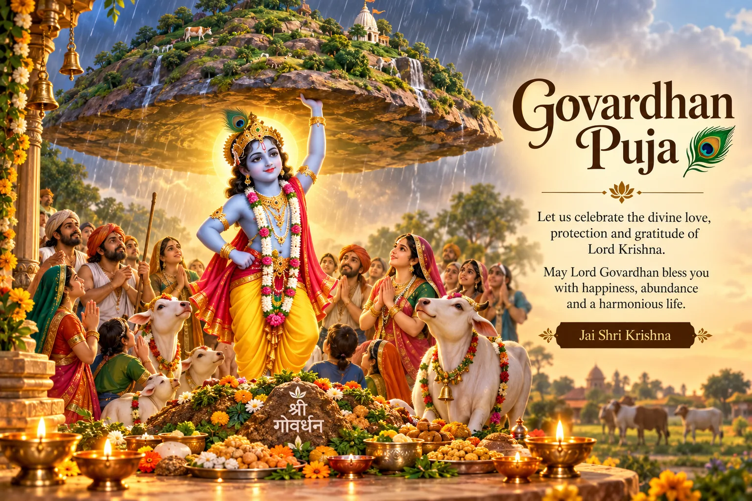 govardhan puja